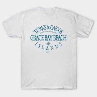 Grace Bay Beach Turks & Caicos Islands T-Shirt